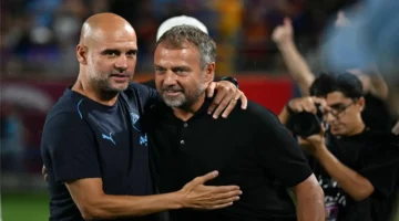 هانزي فليك يعادل رقم جوارديولا القياسي عقب انتصار برشلونة على رايو فاليكانو